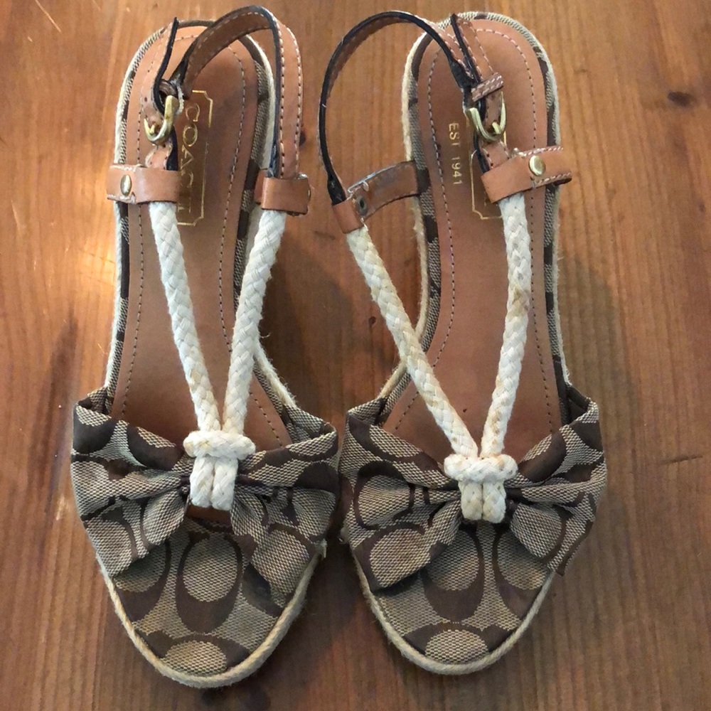 Coach Women’s Wedges size 5.5